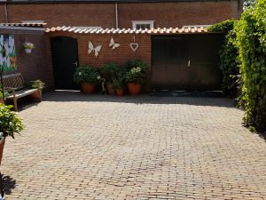 Afgeschermde parkeerplaats
