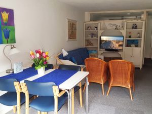 Woonkamer appartement in Zandvoort
